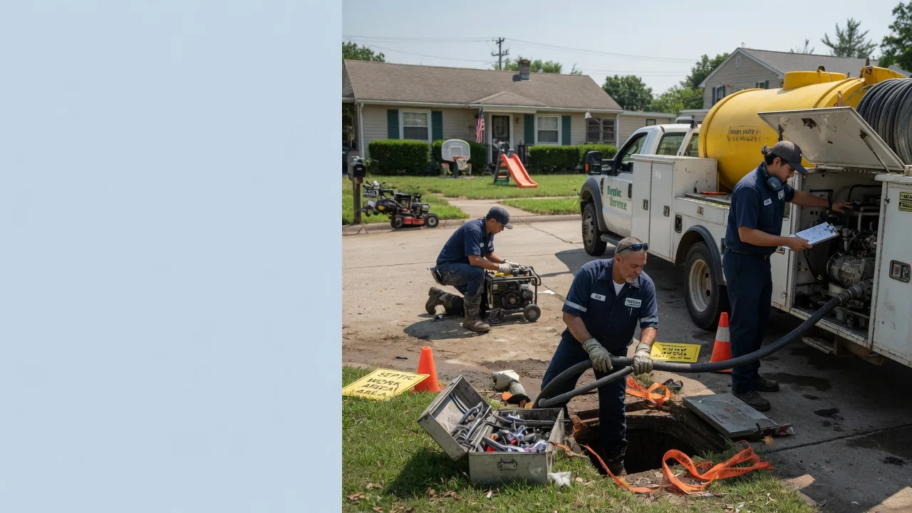 Septic Tank Pumping in Cedar Knolls, NJ near me